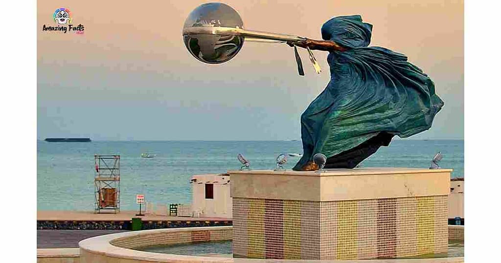 The World In Her Hands - Cool Sculptures In Hindi