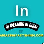 In Meaning in Hindi | जिसका अर्थ हिंदी में “में” होता है