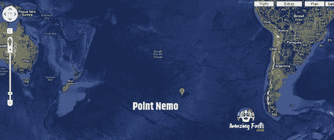 Credit : Google Earth/Point Nemo Location